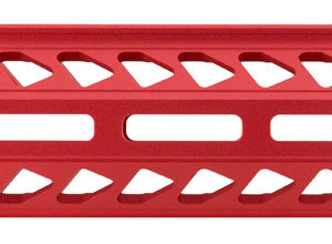 Strike STRIKERAIL Strike Rail AR-15 Red Aluminum 17" M-LOK