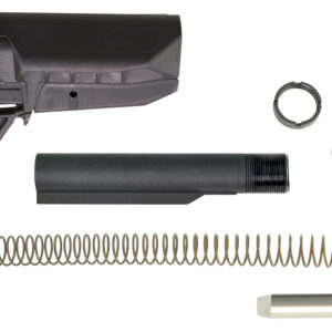 BCM GFSKMOD0SPMD BCMGunfighter Mod 0 Kit Black Synthetic with SOPMOD Widebody Cheekweld for AR-Platform
