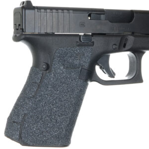 Talon Grips 382G Adhesive Grip  Glock Gen5 19/23/25/32/38/44 w/No Backstrap, Black Textured Granulate