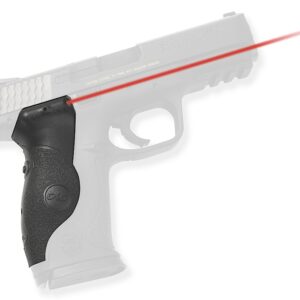 Crimson Trace 0119401 Lasergrips  S&W M&P Full-Size, Red Laser Black Polymer