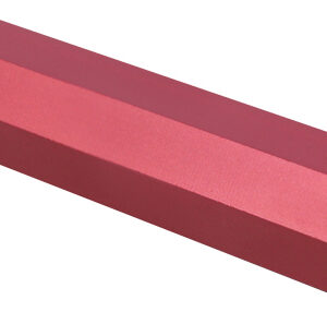 GUNTEC AR15 FAKE SUPPRESSOR - 4.5" 1/2X28 THREADS RED