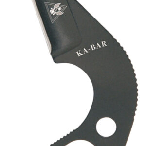 Ka-Bar 1478BP TDI Law Enforcement 1.63" Fixed Drop Point Plain Black 9Cr18MoV SS Blade & Handle, Includes Sheath