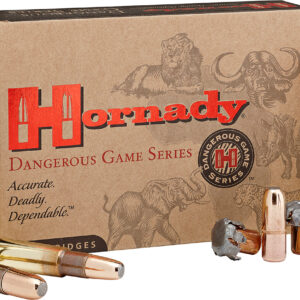 Hornady 82432 Dangerous Game  450-400NitroExpress 400gr DGX Bonded 20 Per Box/6 Case
