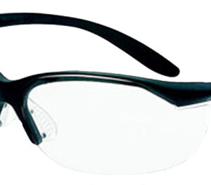 Howard Leight R01535 Uvex Vapor II Shooting Glasses Adult Clear Lens Anti-Fog Polycarbonate Black Frame