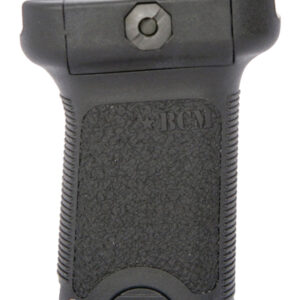 BCM VGSBLK BCMGunfighter Short Vertical Grip Made of Polymer With Black Aggressive Textured Finish with Storage Compartment for Picatinny Rail