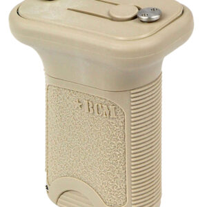 BCM VGSKMOD3FD BCMGunfighter Vertical Grip Mod 3 Made of Polymer With Flat Dark Earth Finish for KeyMod Rail