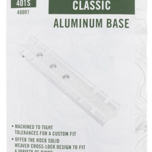 Weaver Mounts 48001 Top Mount Base 401S  Silver Smith & Wesson L/K/N Frame