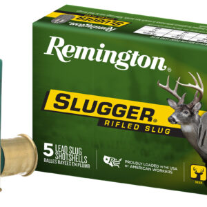 Remington Ammunition 20270 Slugger  12 Gauge 3" 1 oz Rifled Slug Shot 5 Per Box/ 50 Cs