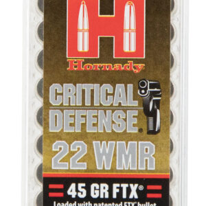 Hornady 83200 Critical Defense 22 WMR 45 gr Flex Tip eXpanding 50 Per Box/ 40 Case