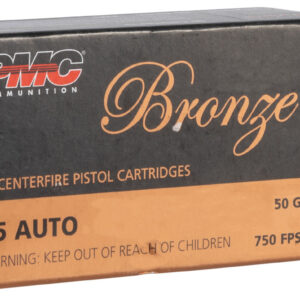 PMC 25A Bronze  25ACP 50gr Full Metal Jacket 50 Per Box/20 Case