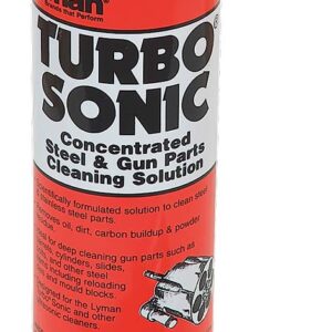 Lyman 7631707 Turbo Sonic Gun Parts Cleaning Solution Against Grease, Dust, Oil 16 oz Bottle