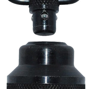 GrovTec US Inc GTSW298 Mag Cap  Set Shotgun 1" Push Button Black Oxide Moss 590/835 12 Gauge Steel