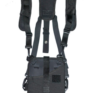 GrovTec US Inc GTHL14902R Trail Pack Shoulder Black Nylon Harness Fits Med/Lg DA Revolver Ambidextrous