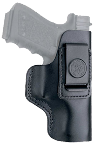 DeSantis Gunhide 031BAR7Z0 Insider IWB Black Leather Belt Clip Fits Colt Mustang/Kel-Tec P-3AT Right Hand