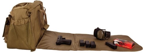 RED ROCK DELUXE RANGE BAG TAN - FOLD OUT WORK/CLEANING GUN MAT - Image 2