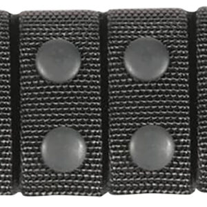 Blackhawk 44B351BK Belt Keeper  2.25" Black Nylon Snap Mount