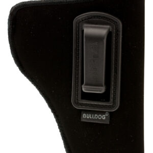Bulldog DIP12 Deluxe IWB Black Suede Like Belt Clip Fits Taurus Judge/3-4" Barrel Right Hand