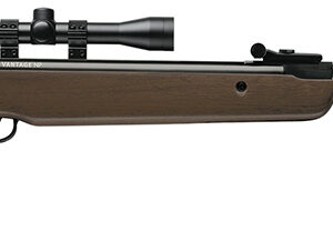 Crosman 30021 Vantage NP Air Rifle Nitrogen Piston 177 1rd Shot Black Black Receiver Hardwood Scope 4x32mm