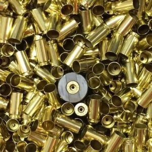 9mm Brass, Once Fired, Fully Processed, 500ct
