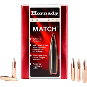 Hornady 2278 Match  22 Cal .224 68 gr Hollow Point Boat Tail Match 100 Per Box/ 40 Case