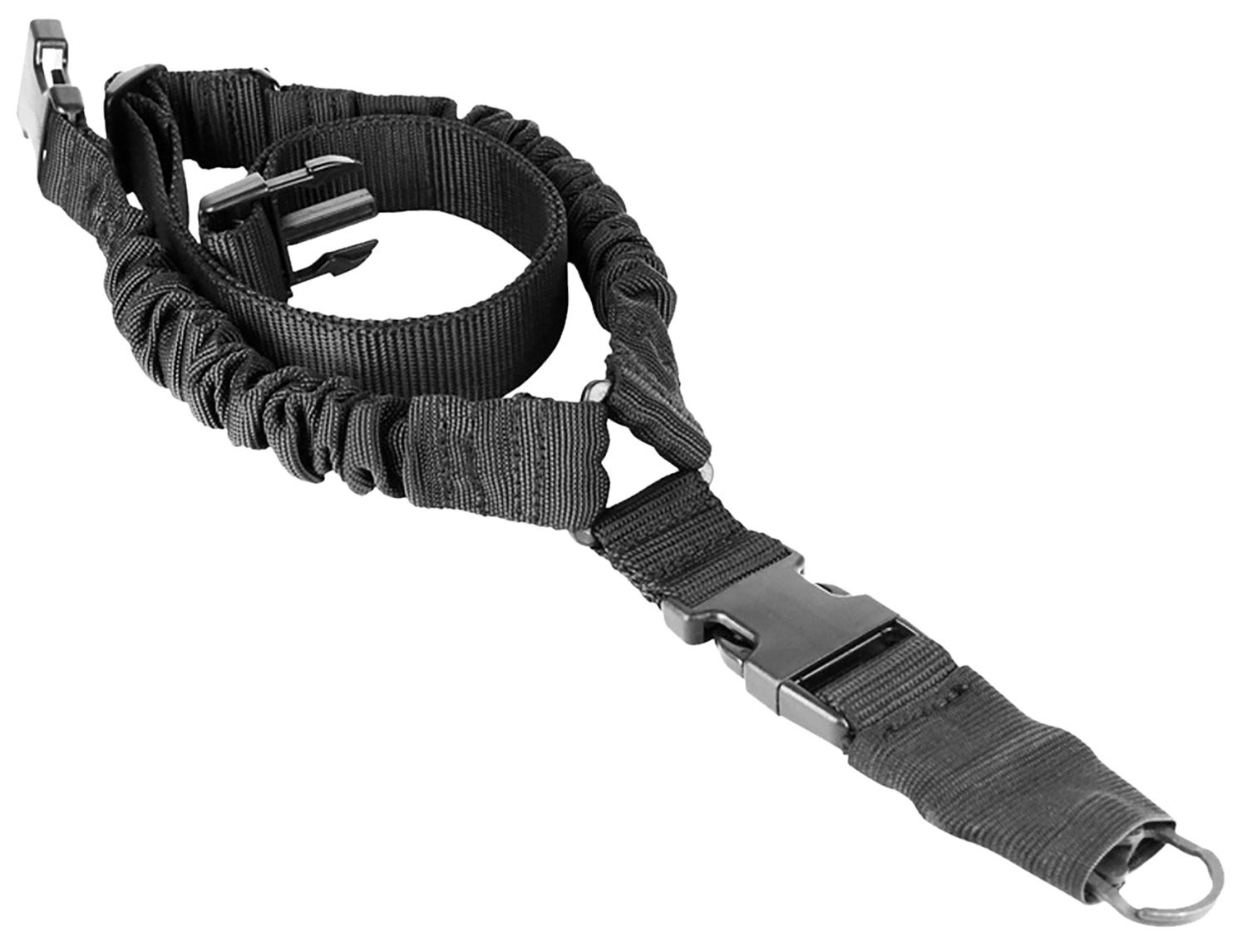 Aim Sports AOPS01B One Point Black Elastic Webbing 26" OAL Bungee Rifle