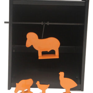 Beeman 2085 Pellet Trap Steel Orange Target Airgun Metal Silhouette/Paper Targets