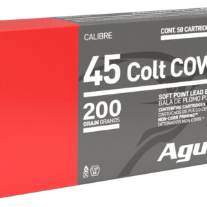 Aguila 1E454319 Cowboy Action 45Colt 200gr Soft Point 50 Per Box/10 Case