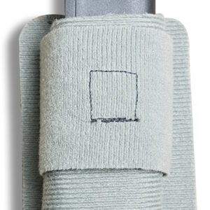 Vertx VTX5110 MAK Mag Pouch Single Gray Velcro One-Wrap Belt Loop 45 ACP