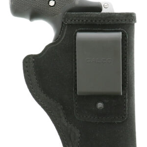 Galco STO158B Stow-N-Go IWB Black Leather Belt Clip Fits S&W J Frame Fits Charter Arms Undercover Right Hand