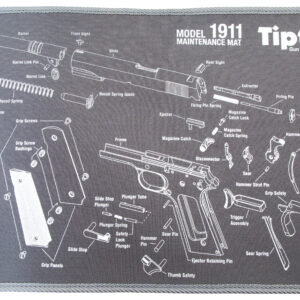 Tipton 558680 Maintenance Mat Black/Gray Neoprene Top w/Rubber Back 11"x17" 1911 Parts Diagram
