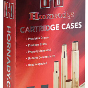 Hornady 8619 Unprimed Cases Cartridge 22 Creedmoor Rifle Brass