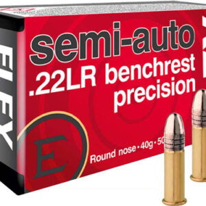 ELEY PRECISION 22LR 40GR SEMI - AUTO BENCHREST 50RD 100BX/CS