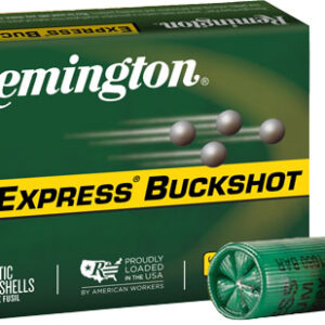 REMINGTON BUCKSHOT 12GA 3" - 00 BUCK 15 PELLETS 5RD 50BX/CS