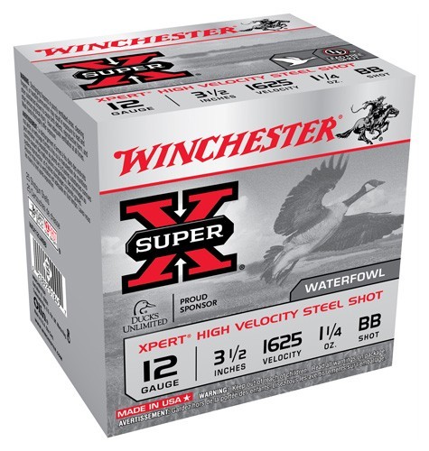 WINCHESTER XPERT STEEL 12GA - 3.5" 1-1/40Z #BB 25RD 10BX/CS