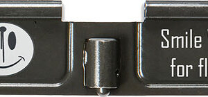 BATTLE ARMS LASER ENGRAVED - DUST COVER SMILE WAIT FR FLASH