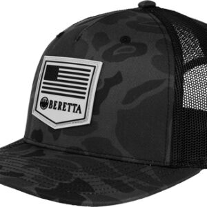 BERETTA CAP PM TRUCKER R 112 - RUBBER PATCH BLACK DUCK CAMO