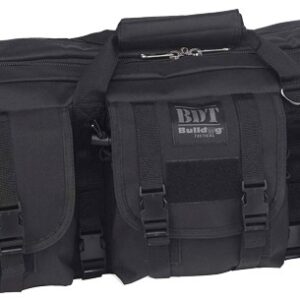 BULLDOG 47" SINGLE TACTICAL CS - 3 LARGE ACCESS POCKETS BLACK