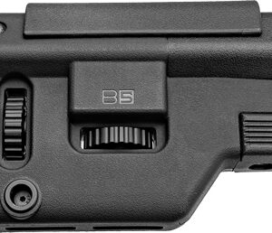 B5 SYSTEMS PRECISION STOCK - COLLAPSIBLE LONG BLACK