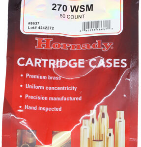 HORNADY UNPRIMED CASES 270 WSM - 50 PACK 5PK/CS