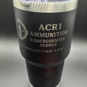 30oz Tumbler - Acri Ammunition - Black