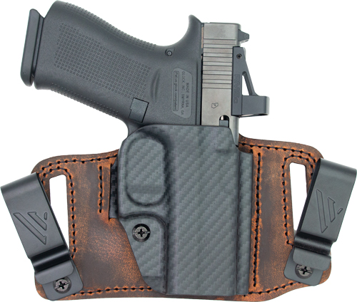 VERSACARRY INSURGENT IWB/OWB - HOLSTER RH FOR GLOCK 19 BROWN