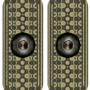 MI LEVER STOCK G10 M-LOK PANEL - OD GREEN/BLACK 2-PACK