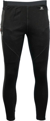 MOBILE WARMING MEN'S MERINO - HEATED PANTS BLACK XX-LARGE - Image 2