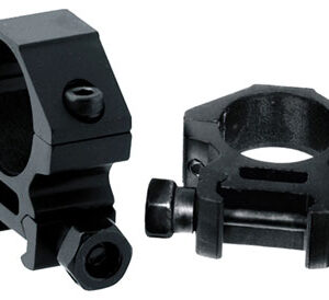 UTG RINGS 1" LOW PROFILE - MATTE BLACK PICATINNY/WEAVER