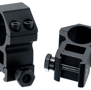 UTG RINGS 30MM HIGH PROFILE - MATTE BLACK PICATINNY/WEAVER