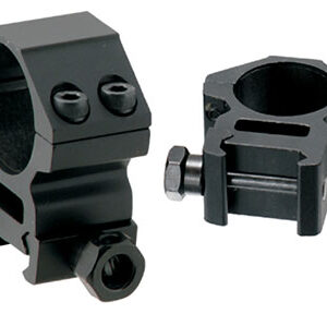 UTG RINGS 30MM MEDIUM PROFILE - MATTE BLACK PICATINNY/WEAVER