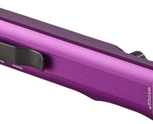 STREAMLIGHT WEDGE CARRY LIGHT - WHITE EDC PURPLE W/POCKET CLIP