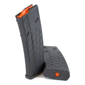 Sentry Hexmag Series 2 AR-15/M4/M16 Rifle Magazine Grey with Orange Follower .223/5.56x45mm 30/rd