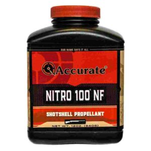 Accurate Nitro 100 NF Shotgun Powder 12 oz