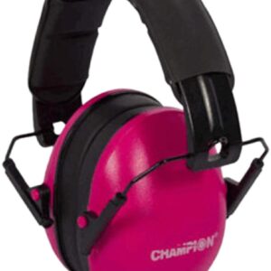 Champion Traps and Targets Pink Slim Passive Hearing Protection Ear Muffs